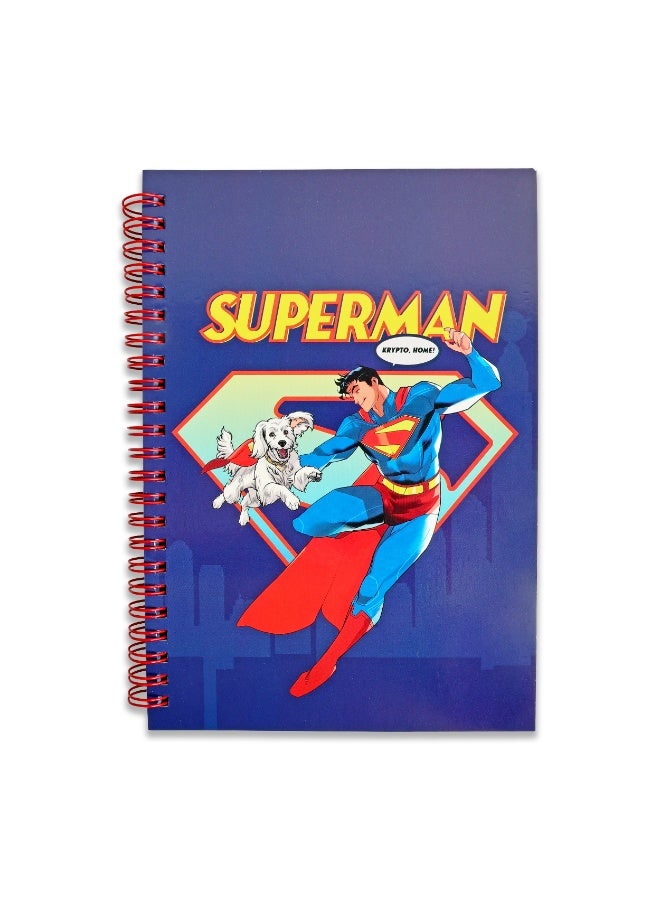 وارنر بروس. دفتر ملاحظات حلزوني سوبرمان من وارنر براذرز - Image 1